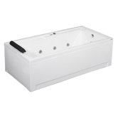 71" Whirlpool Bath Tub in White