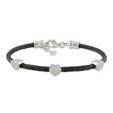 Round Cut Diamond Bangle Bracelet