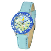 Kid's Tinker Bell Time Teacher Watch in Blue