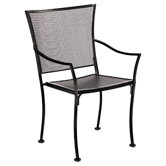 Amelie Stackable Bistro Dining Arm Chair