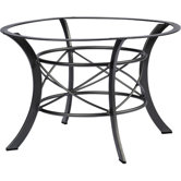 Cromwell Chat Dining Table with Tuscany Cast Stone Top