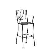 Aurora Stationary Bar Stool - Arm