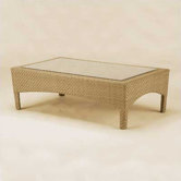 Trinidad Wicker Coffee Table