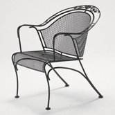 Windflower Barrel Dining Arm Chair