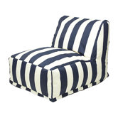 Striped Bean Bag Chair Lounger