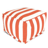 Striped Ottoman