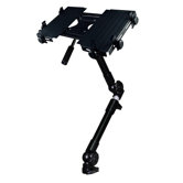Car Holder for iPad 3-Way Tripod Head Dual Arm Adjustable in BlackTray