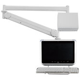 Long Reach LCD Monitor Arm with Wall Box / Monitor Back Cable Cover
