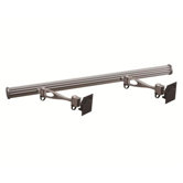 Wall Mount for Two Monitors Single Arm