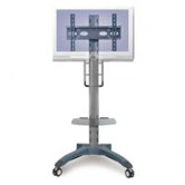 Adjustable Ergonomic Mobile TV Cart for 42" - 65"
