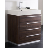 Walnut Sequence Basin and Cabinet