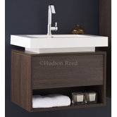 Oak Recess Basin and Cabinet