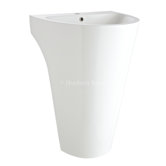Lavish Basin in White