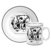 The New Yorker Where Magic Happens Mug and Salad Plate Set