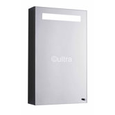 Consul Single Cabinet with Light in Stainless Steel