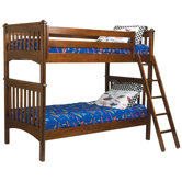 Mission Twin over Twin Bunk Bed