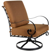 Classico Swivel Rocker Club Chair with Cushion