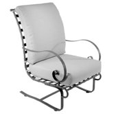 Classico Hi-Back Spring Base Club Chair with Cushion