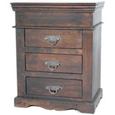 Joy Capsule 3 Drawer Nightstand