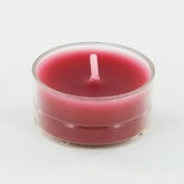 Unscented Tealight Candles with Clear Cup