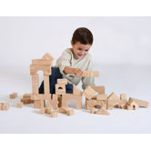 Wood-Like Soft Toy Blocks