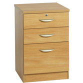 Three Drawer Pedestal