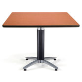 Multi-use 29.5" x 42" Square Table with Mesh Base
