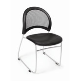 Moon Vinyl Stack Chair