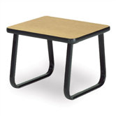 End Table with Sled Base