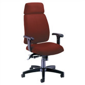 Ergonomic High-Back Office Chair with Arms