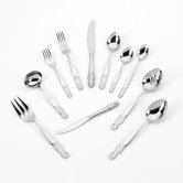 Pineapple 77 Piece Flatware Set