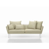 Suita Sofa Three-Seater Upholstery Soft, Back Pointed Cushion