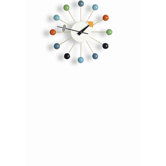 Quick ship! Ball Wall Clock in Multicolour