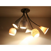Claylight Bouquet Semi Flush Mount