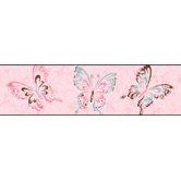 Candice Olson Kids Butterfly Scroll Border