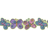 York Kids IV Butterflies Unpasted Border