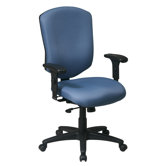 Work Smart High-Back Executive Chair with Arms