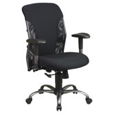 Mesh Mid-Back Office Chair with Arms