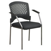 Titanium Finish Visitor's Chair