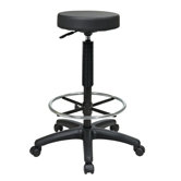 Height Adjustable Stool with Nylon Base