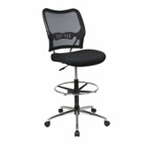 Height Adjustable Drafting Chair with Footring