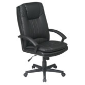 High-Back Leather Deluxe Executive Chair