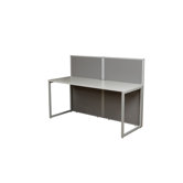 Box Office Nine Panels Configuration Computer Workstation