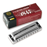 1847 Silver Harmonica