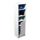 Compact Bathroom Storage Shelf Unit