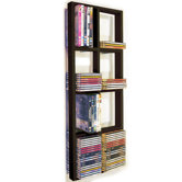CD / DVD / Blue Ray Double Wall Shelf