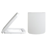 Bliss Toilet Seat in White