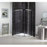 Shine Offset Quadrant 6 in Polished Silver