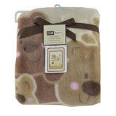Just Born Hi Pile Bear Blanket