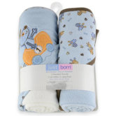 Just Born Knit Hooded Towel